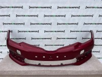 Toyota Auris Mk2 Lift 2016-2018 Front Bumper Red No Pdc Genuine [t386]