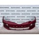 Toyota Auris Mk2 Lift 2016-2018 Front Bumper Red No Pdc Genuine [t386]