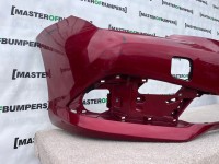 Toyota Auris Mk2 Lift 2016-2018 Front Bumper Red No Pdc Genuine [t386]