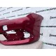 Toyota Auris Mk2 Lift 2016-2018 Front Bumper Red No Pdc Genuine [t386]