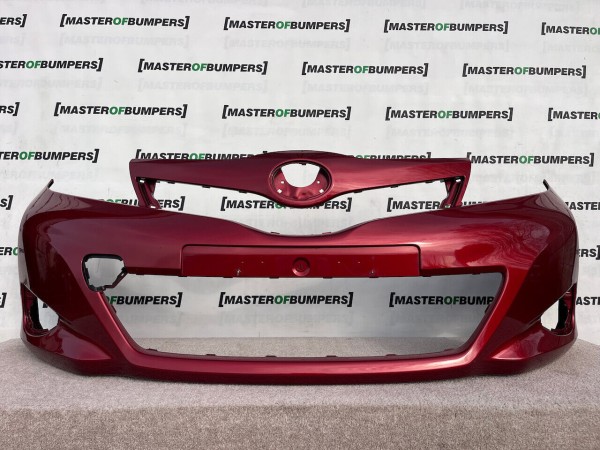 Toyota Yaris Icon Plus Hatchback 2012-2014 Front Bumper No Pdc Genuine [t430]