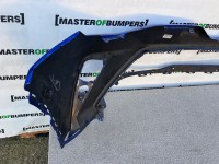 Toyota C-hr Chr Face Lift 2021-2023 Front Bumper Blue 6 Pdc Genuine [t237]