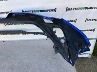 Toyota C-hr Chr Face Lift 2021-2023 Front Bumper Blue 6 Pdc Genuine [t237]