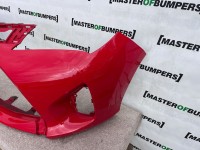 Toyota Yaris Hybrid Mk3 Hatchback 2014-2017 Front Bumper Red  Genuine [t397]