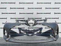 Toyota Yaris Hybrid Icon Mk3 2014-2017 Front Bumper In Silver Genuine [t114]