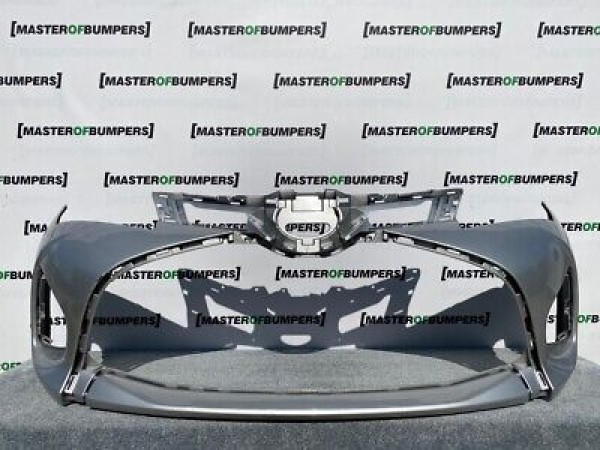 Toyota Yaris Hybrid Icon Mk3 2014-2017 Front Bumper In Silver Genuine [t114]