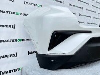 Toyota C-hr Chr 2016-2020 Rear Bumper White 6 Pdc Genuine [t185]