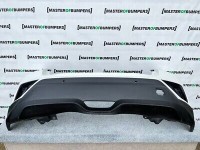 Toyota C-hr Chr 2016-2020 Rear Bumper White 6 Pdc Genuine [t185]