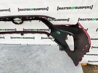 Toyota Rav 4 Hybrid Dynamic Mk5 2018-2021 Front Bumper Red 4 Pdc Genuine [t203]