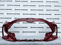 Toyota Yaris Design Vvt Xp210 2020-on Front Bumper In Red Genuine [t197]