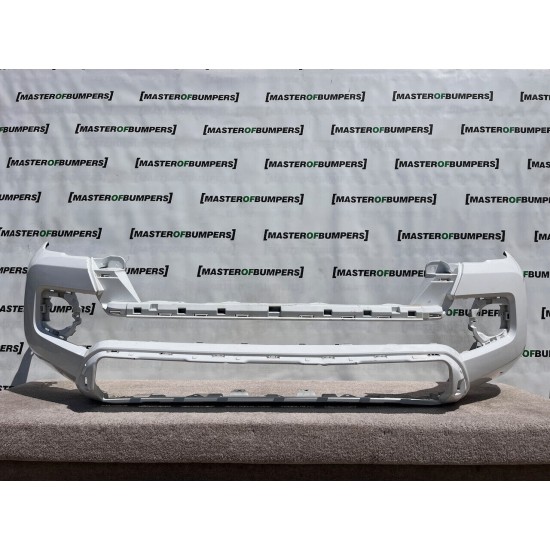 Toyota Tacoma Icon Pick Up N300 2016-2021 Front Bumper White Genuine [t378]