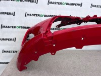 Toyota Yaris Hybrid Mk3 Hatchback 2014-2017 Front Bumper Red  Genuine [t397]