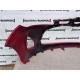 Toyota Yaris Hybrid Mk3 Hatchback 2014-2017 Front Bumper Red  Genuine [t397]