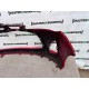 Toyota Yaris Hybrid Mk3 Hatchback 2014-2017 Front Bumper Red  Genuine [t397]