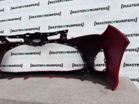 Toyota Yaris Hybrid Mk3 Hatchback 2014-2017 Front Bumper Red  Genuine [t397]