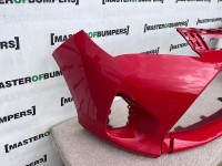 Toyota Yaris Hybrid Mk3 Hatchback 2014-2017 Front Bumper Red  Genuine [t397]