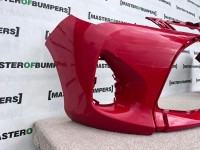 Toyota Yaris Hybrid Mk3 Hatchback 2014-2017 Front Bumper Red  Genuine [t397]