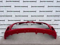 Toyota Yaris Hybrid Mk3 Hatchback 2014-2017 Front Bumper Red  Genuine [t397]