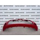 Toyota Yaris Hybrid Mk3 Hatchback 2014-2017 Front Bumper Red  Genuine [t397]