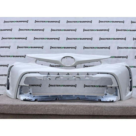 Toyota Prius Plus 7 Seater Excel Vvt 2015-2020 Front Bumper White Genuine [t435]