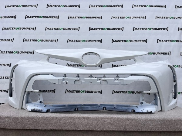 Toyota Prius Plus 7 Seater Excel Vvt 2015-2020 Front Bumper White Genuine [t435]