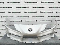 Toyota Supra Gr Coupe 2019-on Front Bumper In White Genuine [t176]