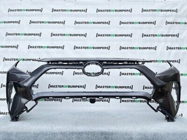 Toyota Rav 4 Hybrid Dynamic Mk5 2018-2021 Front Bumper Grey 4 Pdc Genuine [t201]