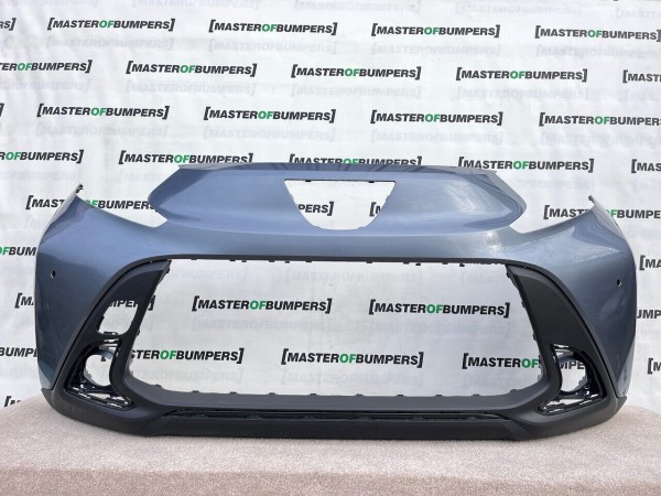 Toyota Aygo X Pure Edge 2022-on Front Bumper Grey Pdc Genuine [t348]