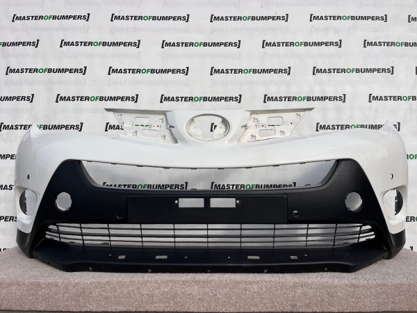 Toyota Rav 4 Hybrid Dynamic 2012-2015 Front Bumper 4 Pdc No Jet Genuine [t432]