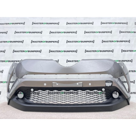 Toyota C-hr Chr Excel Dynamic 2016-2020 Front Bumper 6 Pdc + Jets Genuine [t440]