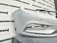 Vauxhall Astra K 2016-2019 Front Bumper In White 4 Pdc Genuine [q766]