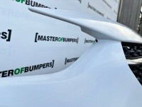 Vauxhall Corsa Turbo F 2019-2022 Front Bumper In White 4 Pdc Genuine [q787]