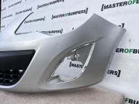 Vauxhall Corsa D Se Face Lift 2011-2014 Front Bumper Silver Genuine [q123]