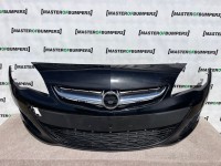 Vauxhall Astra J 5 Door Facelift 2012-2015 Front Bumper No Pdc Genuine [q188]