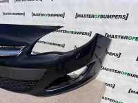 Vauxhall Astra J 5 Door Facelift 2012-2015 Front Bumper No Pdc Genuine [q188]