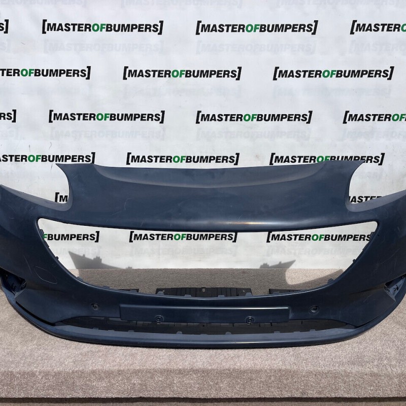 Vauxhall Corsa E Se Hatchback 2015-2018 Front Bumper 4 Pdc Genuine [q185]