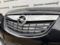 Vauxhall Meriva B 2010-2014 Front Bumper In Black With Grill Genuine [q625]