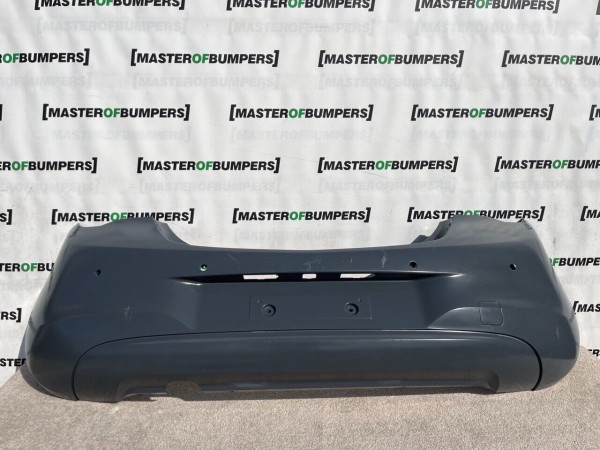 Vauxhall Corsa E 2014-2019 Rear Bumper 4 Pdc Genuine [q104]