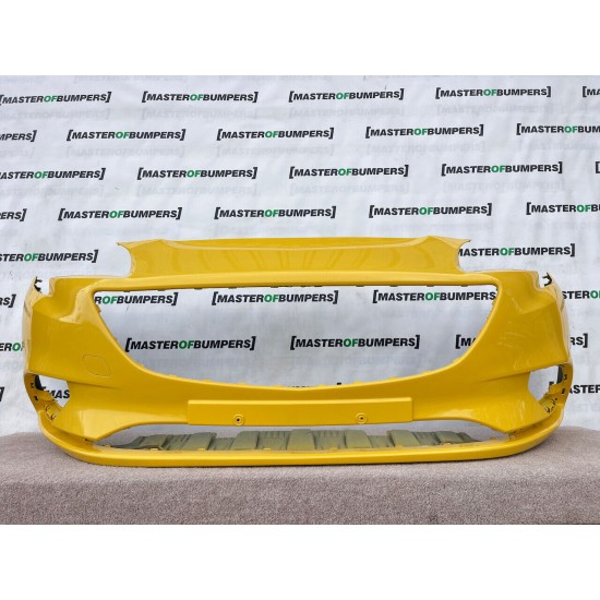 Vauxhall Corsa E Se Hatchback 2015-2018 Front Bumper No Pdc Genuine [q176]