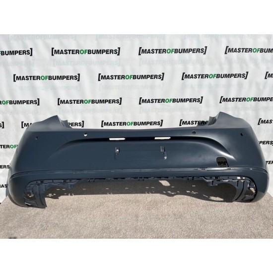 Vauxhall Astra J 5 Door Facelift 2012-2015 Rear Bumper 4 Pdc Genuine [q107]