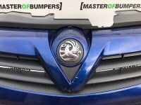 Vauxhall Corsa D Sri 2007-2011 Front Bumper In Blue With Grill [q501]