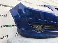 Vauxhall Corsa D Sri 2007-2011 Front Bumper In Blue With Grill [q501]