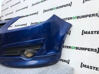 Vauxhall Corsa D Sri 2007-2011 Front Bumper In Blue With Grill [q501]