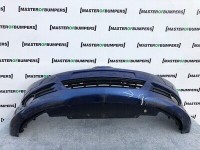 Vauxhall Corsa D Sri 2007-2011 Front Bumper In Blue With Grill [q501]