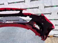 Vauxhall Astra J Gtc 3 Door 2012-2014 Front Bumper Red No Pdc Genuine [q899]