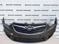 Vauxhall Crossland X 2018-2021 Front Bumper Grey 6 Pdc Genuine [q939]