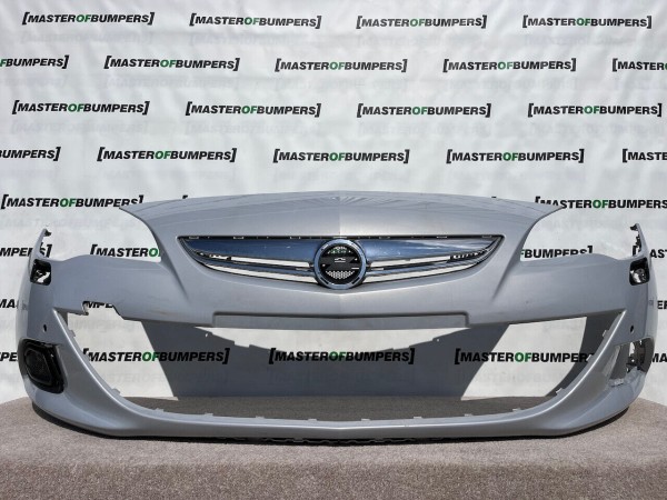 Vauxhall Astra J Gtc 3 Door 2012-2014 Front Bumper 4 Pdc + Jets Genuine [q69]