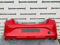 Vauxhall Astra J Biturbo Face Lift 2012-2015 Rear Bumper In Red Genuine [q505]