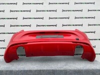 Vauxhall Astra J Biturbo Face Lift 2012-2015 Rear Bumper In Red Genuine [q505]