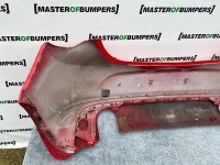 Vauxhall Astra J Biturbo Face Lift 2012-2015 Rear Bumper In Red Genuine [q505]